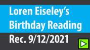 Loren Eiseley's 114th Birthday Reading - Sept. 2021